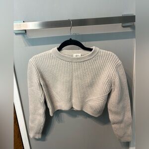 Wilfred wool blend cropped sweater